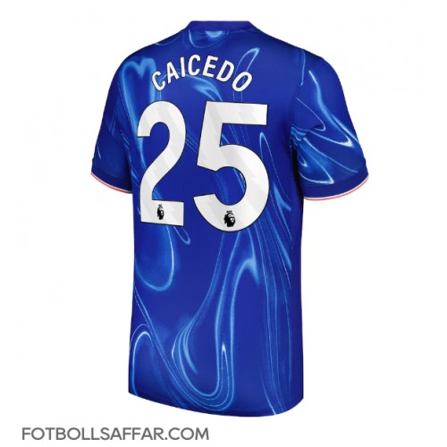 Chelsea Moises Caicedo #25 Hemmatröja 2024-25 Kortärmad